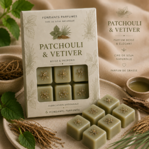 fondant patchouli et vetiver